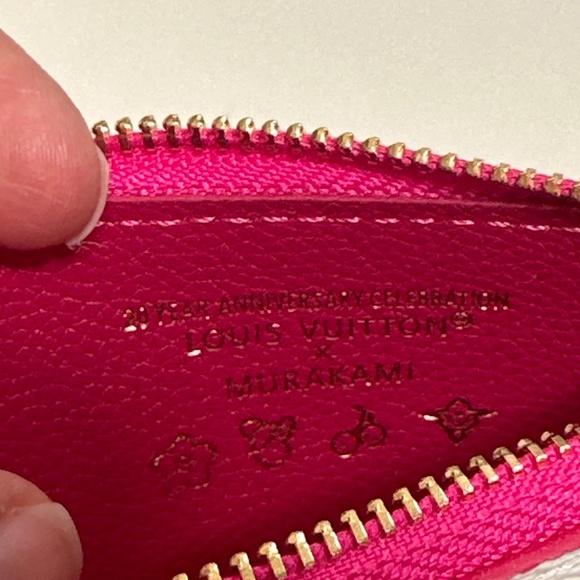 Murakami Design Card Holder Wallet Fashion - Picture 4 of 5